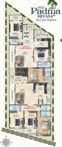 Project Image of 2010.0 - 2090.0 Sq.ft 3 BHK Apartment for buy in Sai Ganesh Sri Padma Nivas