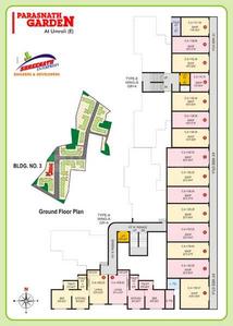 Project Image of 295.0 - 538.0 Sq.ft 1 BHK Apartment for buy in Shreenath Parasnath Garden S No 182 3 196 7