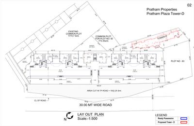 Pratham Plaza Tower D Layout Plan 1