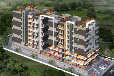 Project Image of 417.0 - 787.0 Sq.ft 1 BHK Apartment for buy in Twin Tower