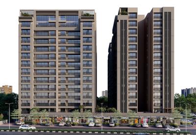 Project Image of 1333.33 - 1486.39 Sq.ft 3 BHK Apartment for buy in S B Satvan Harmony