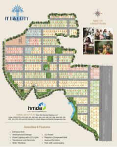 Project Image of 1440.0 - 2340.0 Sq.ft Residential Plot Plot for buy in SAK IT Lake City