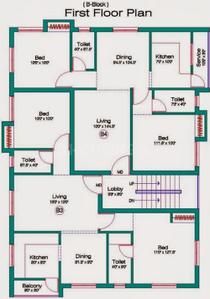 Project Image of 797.0 - 969.0 Sq.ft 2 BHK Apartment for buy in Alankar Jagajeevan