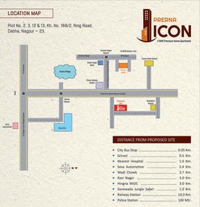 Project Image of 1045.0 - 1192.0 Sq.ft 2 BHK Apartment for buy in Prerna Icon