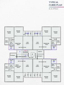 Project Image of 643.47 - 654.55 Sq.ft 2 BHK Apartment for buy in The Bansidhar Complex