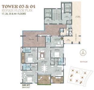 Project Image of 3174.0 - 4617.0 Sq.ft 3 BHK Apartment for buy in Nishada