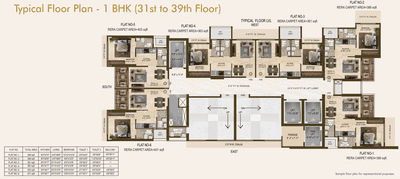 Project Image of 333.0 - 804.0 Sq.ft 1 BHK Apartment for buy in Infinity Residences