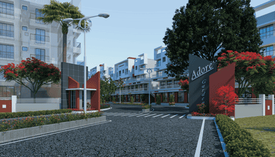 Project Image of 575.0 - 745.0 Sq.ft 1 BHK Apartment for buy in Satghare Adore 4