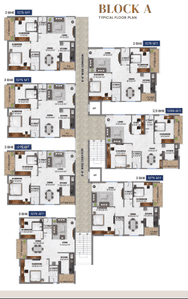 Project Image of 1155.08 - 1770.02 Sq.ft 2 BHK Apartment for buy in Fortune Green Annes Fortune Green Home Swan
