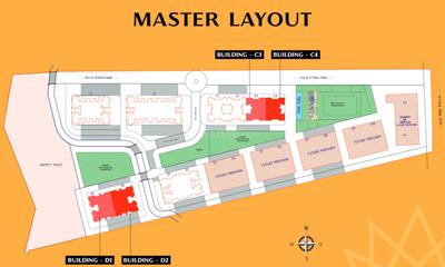 Project Image of 0.0 - 730.0 Sq.ft 2 BHK Apartment for buy in Majestique Towers East Phase 4