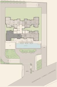 Project Image of 2600.0 - 3200.0 Sq.ft 4 BHK Apartment for buy in Prisma By Oberoi Realty