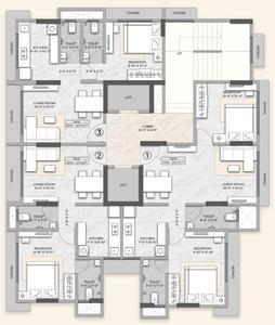 Project Image of 408.0 - 605.0 Sq.ft 1 BHK Apartment for buy in Hirani New Aakanksha CHSL