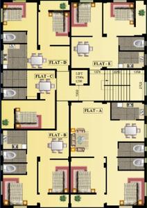 Project Image of 352.79 - 697.89 Sq.ft 1 BHK Apartment for buy in Kuntala Apartment