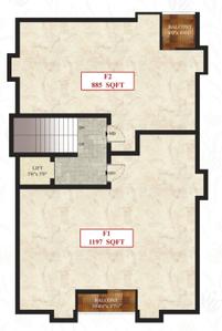 Project Image of 498.0 - 1197.0 Sq.ft 1 BHK Apartment for buy in ATH Delphini