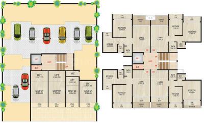 Project Image of 650.0 - 685.0 Sq.ft 1 BHK Apartment for buy in Shreeji Dreams