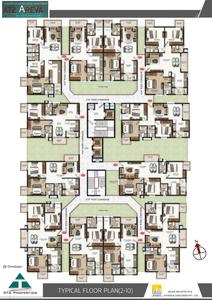 Project Image of 1100.0 - 1580.0 Sq.ft 2 BHK Apartment for buy in ATZ Areva