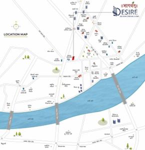 Project Image of 650.57 - 875.0 Sq.ft 2 BHK Apartment for buy in Siddheshwar Bhagwat Desire