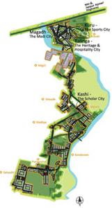 Project Image of 1130.21 - 2332.54 Sq.ft Residential Plot Plot for buy in Grass IndiCity Phase 1 Block F I K L And M