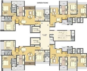 Project Image of 1008.0 - 1804.0 Sq.ft 2 BHK Apartment for buy in Lodha Aqua