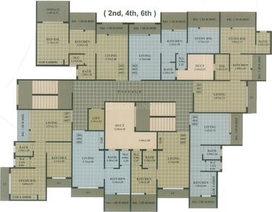 Project Image of 212.26 - 328.95 Sq.ft 1 RK Apartment for buy in Om Shiv Vatika A Wings