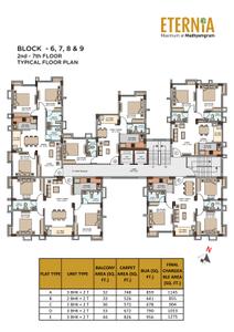 Project Image of 501.0 - 854.0 Sq.ft 2 BHK Apartment for buy in Eternia