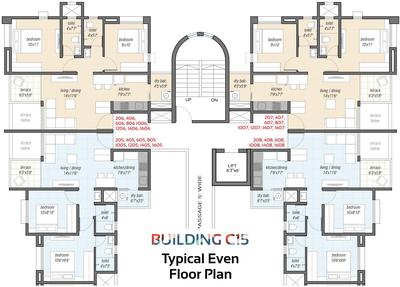 Project Image of 474.0 - 788.99 Sq.ft 2 BHK Apartment for buy in Sampada Little Earth Masulkar City Phase 3