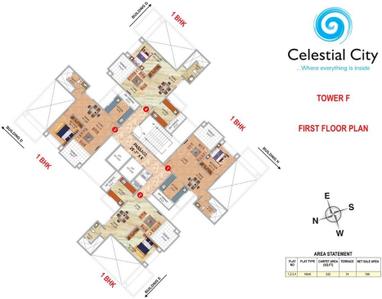 Project Image of 517.96 - 1310.0 Sq.ft 2 BHK Apartment for buy in Pharande Celestial City