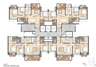 Project Image of 976.0 - 1499.0 Sq.ft 3 BHK Apartment for buy in Lodha Elanza