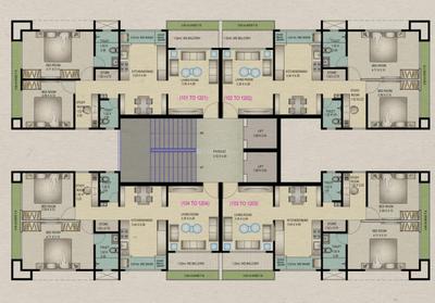Project Image of 802.99 - 1101.15 Sq.ft 2 BHK Apartment for buy in Vihaan Residency