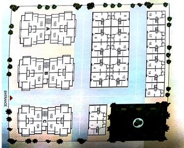 Aakar Aangan Residency Layout Plan 1