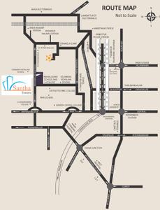 Project Image of 1372.0 - 1426.0 Sq.ft 3 BHK Apartment for buy in OM Shakthy Santha Towers Phase III