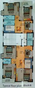 Project Image of 674.0 - 1137.0 Sq.ft 2 BHK Apartment for buy in Griham Heema Apartment