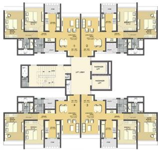Project Image of 1008.0 - 1804.0 Sq.ft 2 BHK Apartment for buy in Lodha Aqua