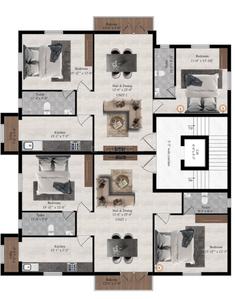 Project Image of 1316.0 - 1379.0 Sq.ft 2 BHK Apartment for buy in Frontier Exquisite