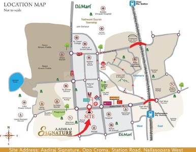 Project Image of 388.58 - 963.0 Sq.ft 1 BHK Apartment for buy in Aadiraj Signature