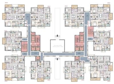 Project Image of 1755.0 - 3545.0 Sq.ft 3 BHK Apartment for buy in Maharaja Code Name Kosmopolis
