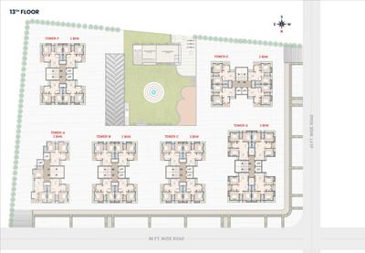 Project Image of 446.59 - 669.73 Sq.ft 2 BHK Apartment for buy in NDK Shilp Aura