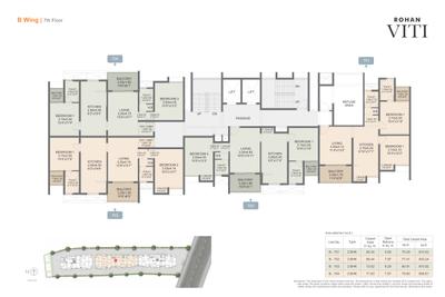 Project Image of 777.9 - 1114.0 Sq.ft 2 BHK Apartment for buy in Rohan Viti