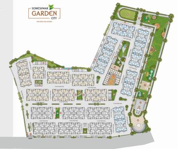 Project Image of 475.55 - 482.01 Sq.ft 2 BHK Apartment for buy in Someshwar Garden City