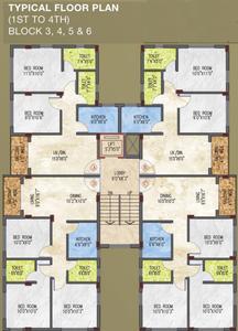 Project Image of 850.0 - 1120.0 Sq.ft 2 BHK Apartment for buy in Jain Dream Pratham