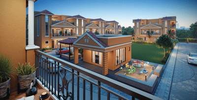 Project Image of 834.42 - 1258.52 Sq.ft 4 BHK Bungalow for buy in Radhe Lake View 2