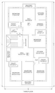 Project Image of 860.0 - 1240.0 Sq.ft 2 BHK Apartment for buy in Laksha Flats