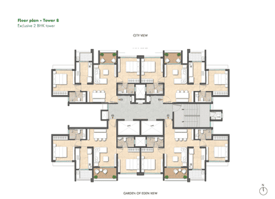 Project Image of 353.06 - 694.7 Sq.ft 1 RK Apartment for buy in Lodha Woods Tower 8