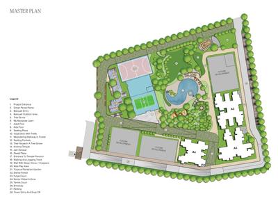 Project Image of 1074.0 - 1161.0 Sq.ft 3 BHK Apartment for buy in Lodha Riservo