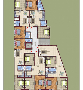 Project Image of 1100.0 - 3000.0 Sq.ft 2 BHK Apartment for buy in Redbricks Vista