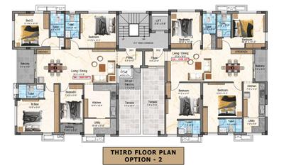 Project Image of 1062.0 - 2005.0 Sq.ft 2 BHK Apartment for buy in SHPF Elite