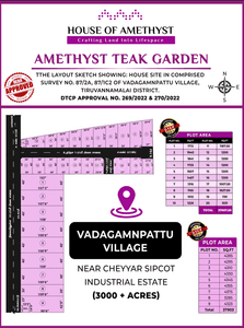 Project Image of 1000.0 - 4500.0 Sq.ft Residential Plot Plot for buy in House Of Amethyst Teak Garden