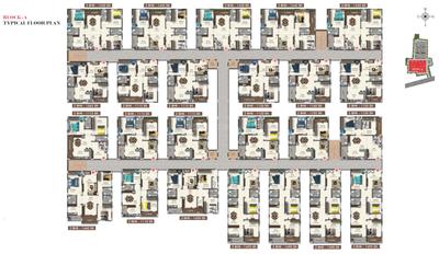 Project Image of 661.01 - 1009.98 Sq.ft 2 BHK Apartment for buy in Abhiram Iconic Towers
