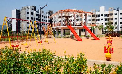 Project Image of 393.0 - 480.0 Sq.ft 1 BHK Apartment for buy in Dreams Ayana P1 P2 P3 Q1 Wings