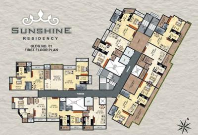 Project Image of 202.47 - 570.0 Sq.ft 1 RK Apartment for buy in Shantee Sunshine Residency